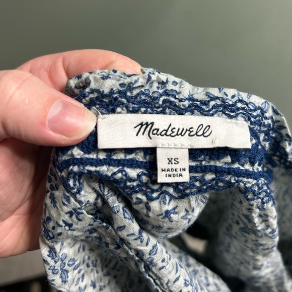 Madewell Jeanette Top in Florentine Floral crop top - Picture 5 of 11
